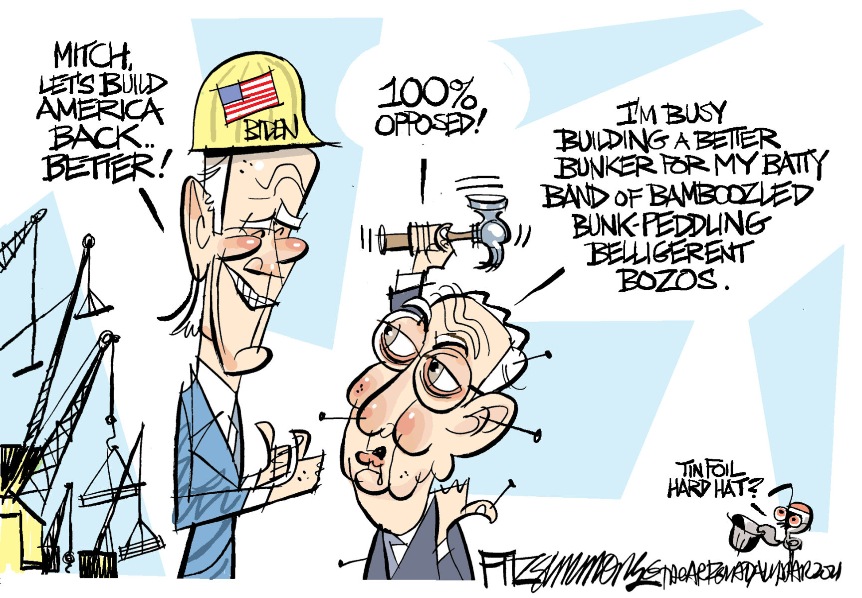 Daily Fitz Cartoon: Builders